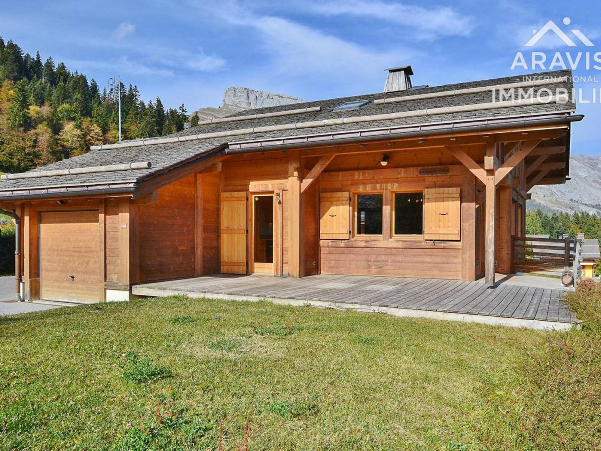 Chalet De Charme 4* Pour 12 Pers. Avec Cheminee, Tv Et Jardin Proche Pistes De Ski - Fr-1-391-19 Villa Le Grand-Bornand Ngoại thất bức ảnh