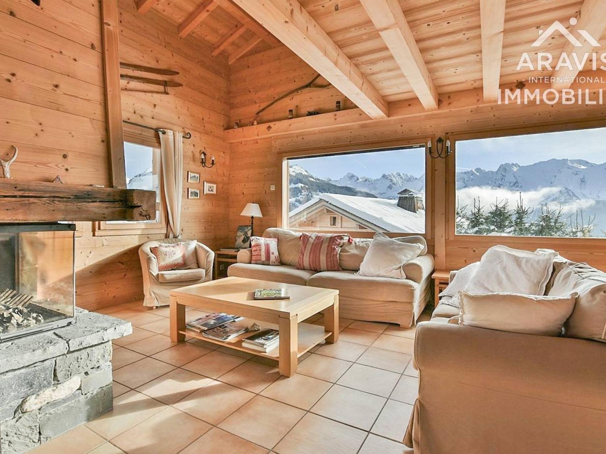 Chalet De Charme 4* Pour 12 Pers. Avec Cheminee, Tv Et Jardin Proche Pistes De Ski - Fr-1-391-19 Villa Le Grand-Bornand Ngoại thất bức ảnh