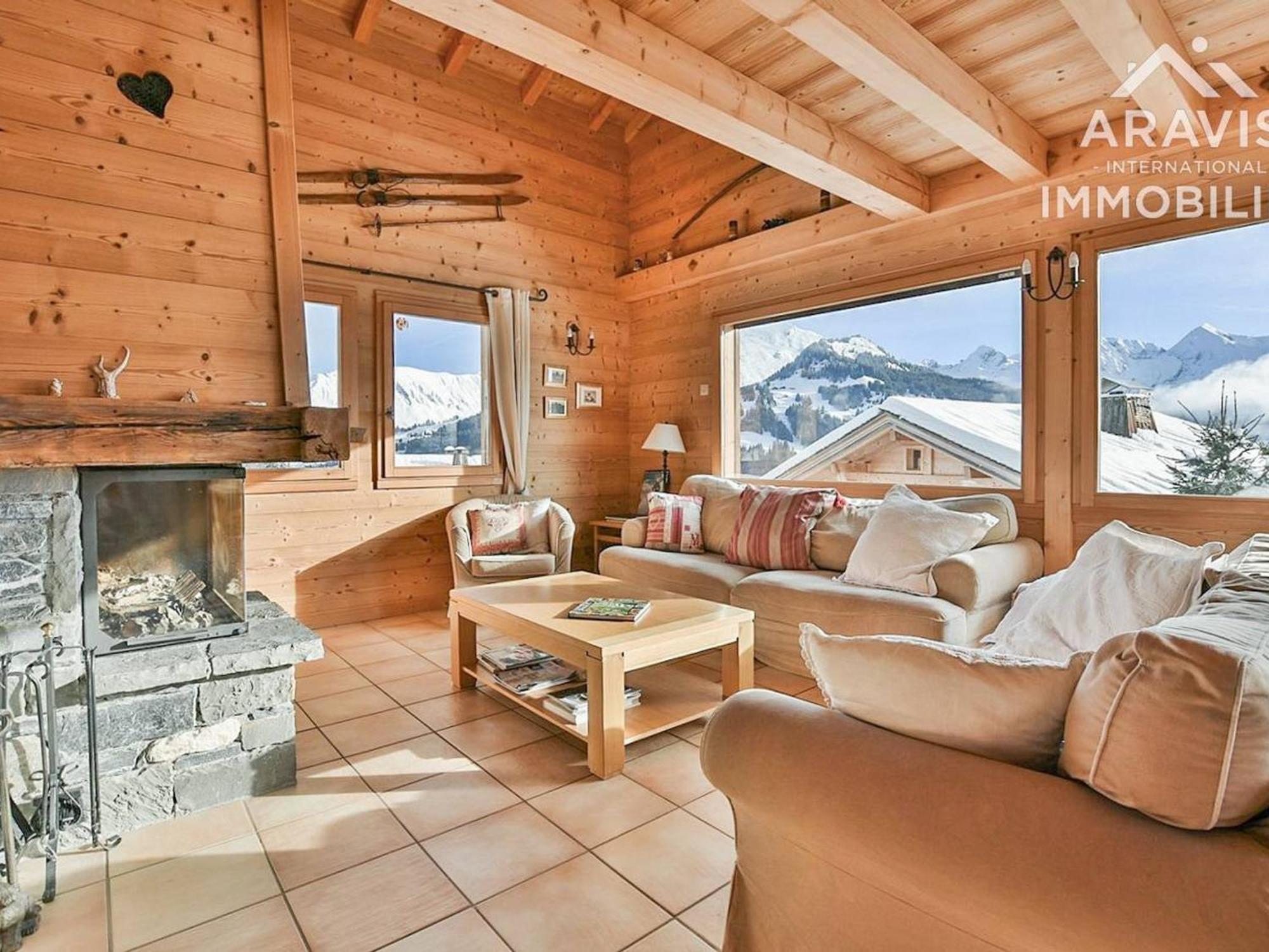 Chalet De Charme 4* Pour 12 Pers. Avec Cheminee, Tv Et Jardin Proche Pistes De Ski - Fr-1-391-19 Villa Le Grand-Bornand Ngoại thất bức ảnh